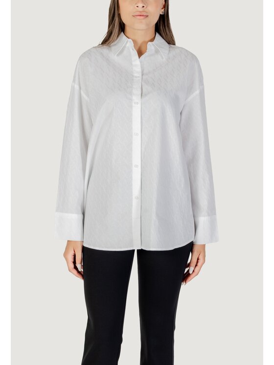 Armani Exchange Armani Exchange Blusa XW001424 AF16631 Bianco Casual Fit