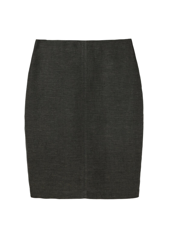 TATUUM TATUUM Midi sukňa MONOLI 2 Zelená Close Fit