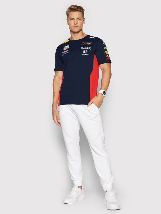 Puma red outlet bull shirt