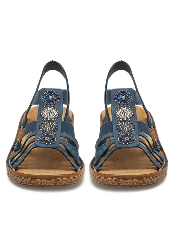 Rieker Rieker Sandalen 628G9-16 Dunkelblau