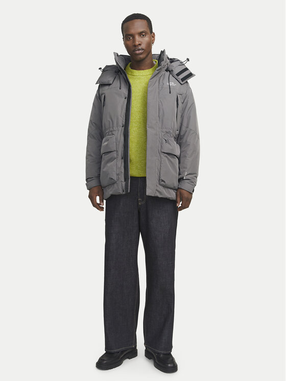 Jack&Jones Jack&Jones Зимно яке Kani 12260454 Сив Regular Fit