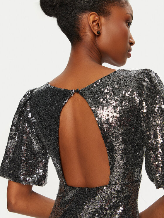 Rinascimento Rinascimento Abito da cocktail CFC0019737002 Argento Regular Fit