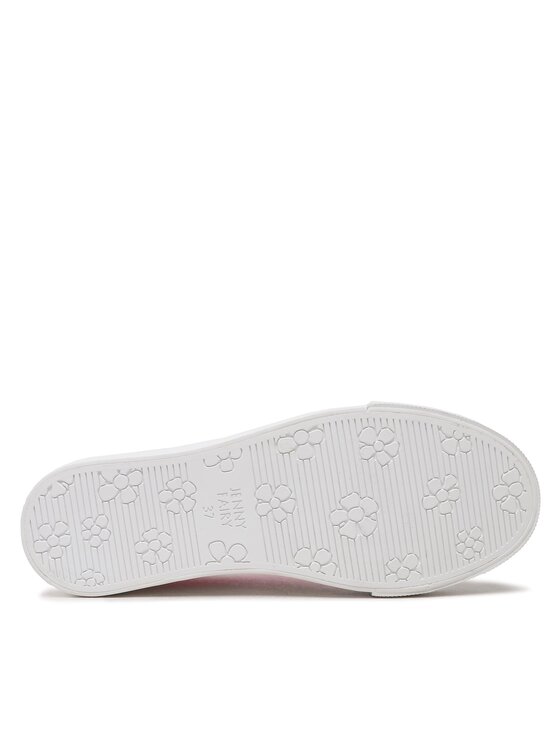Jenny Fairy Jenny Fairy Sneakers aus Stoff BSK130612-01 Weiß