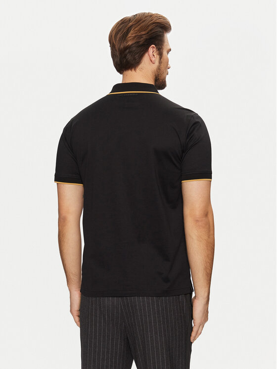 KARL LAGERFELD KARL LAGERFELD Polo 745080 551200 Czarny Regular Fit