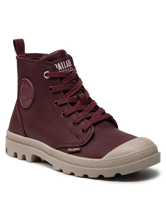 scarponcini bordeaux