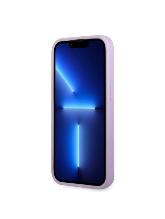 Guess Guess Etui na telefon iPhone 13 Mini Fioletowy