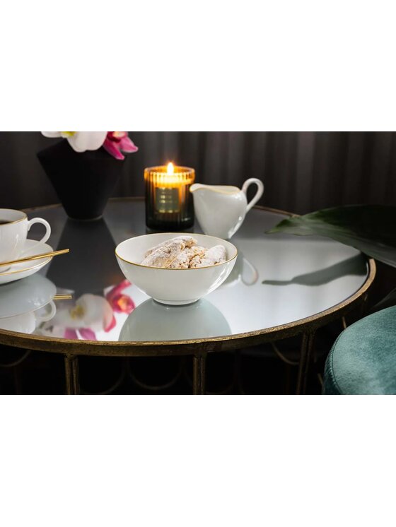 Villeroy & Boch Villeroy & Boch Miska Villeroy & Boch Anmut Gold Biały