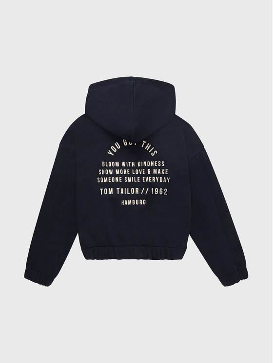 Tom Tailor Tom Tailor Sweatshirt 1033146 Dunkelblau Relaxed Fit