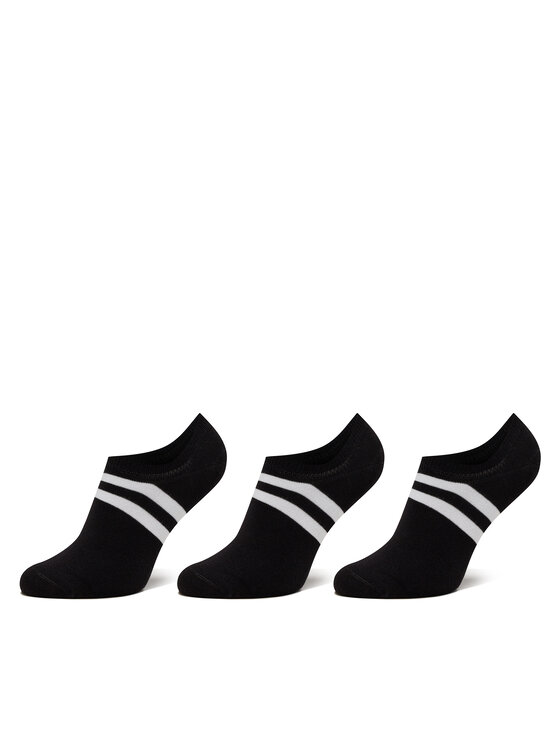 Set de 3 perechi de șosete scurte pentru bărbați Pepe Jeans PMU30043 Negru