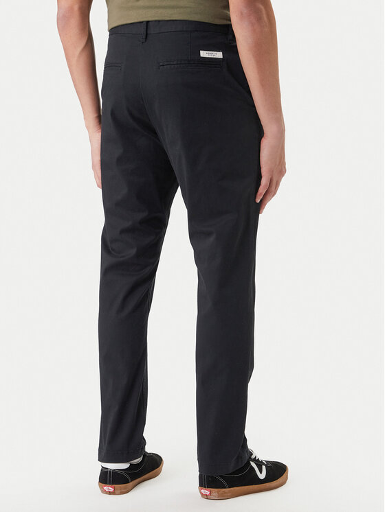 Element Element Chinosy Relax Work ELYNP00188 Czarny Relaxed Fit