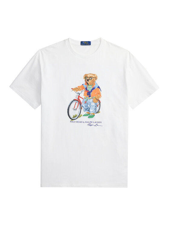 Polo Ralph Lauren Polo Ralph Lauren T-krekls 710B16612002 Balts Regular Fit