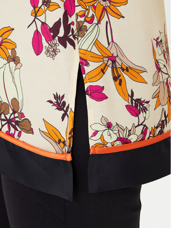 Simona Corsellini Simona Corsellini Bluse P26CPTO01801 Bunt Regular Fit