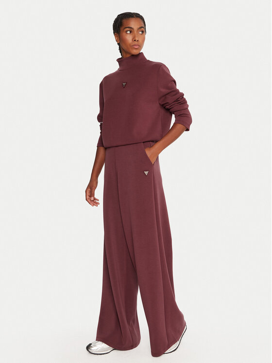 Guess Guess Jopa Olympe V4YQ05 KCAY2 Bordo rdeča Regular Fit