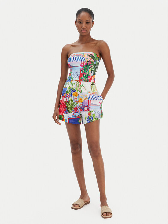 Seafolly Seafolly Pantalon scurți din material La Boca 55600-SH Colorat Regular Fit