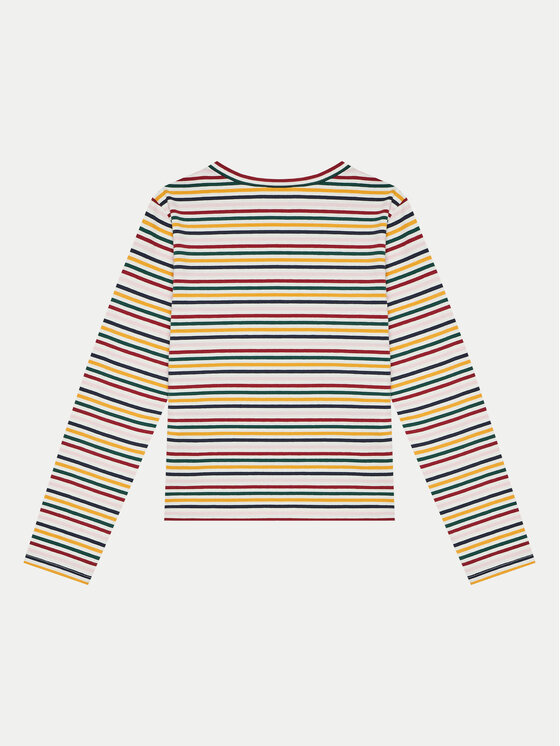 United Colors Of Benetton United Colors Of Benetton Bluzka 3XMLC10JJ Kolorowy Slim Fit