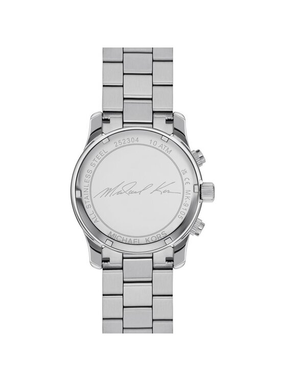Michael Kors Michael Kors Pulkstenis Runway MK9105 Sudraba