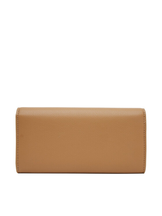 Tommy Hilfiger Tommy Hilfiger Velika ženska denarnica Th Legacy Flap Lrg Wallet AW0AW17267 Rjava