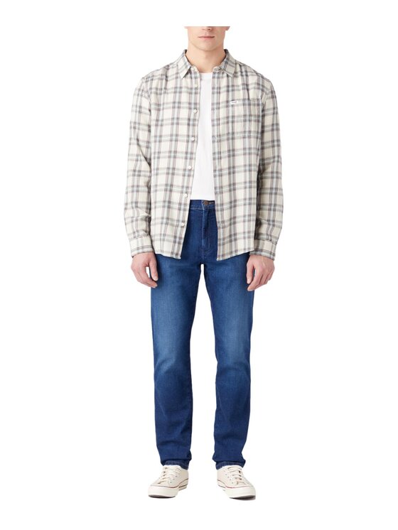 Wrangler Wrangler Jeansy River Niebieski Regular Fit