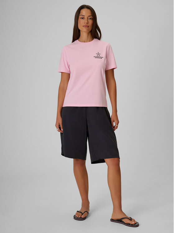 4F 4F Szorty materiałowe OCEANS KEEPERS Czarny Loose Fit