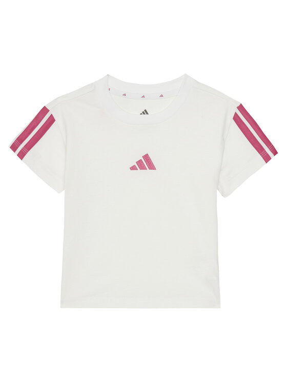 adidas T-Shirt Essentials JN6494 Biały Regular Fit