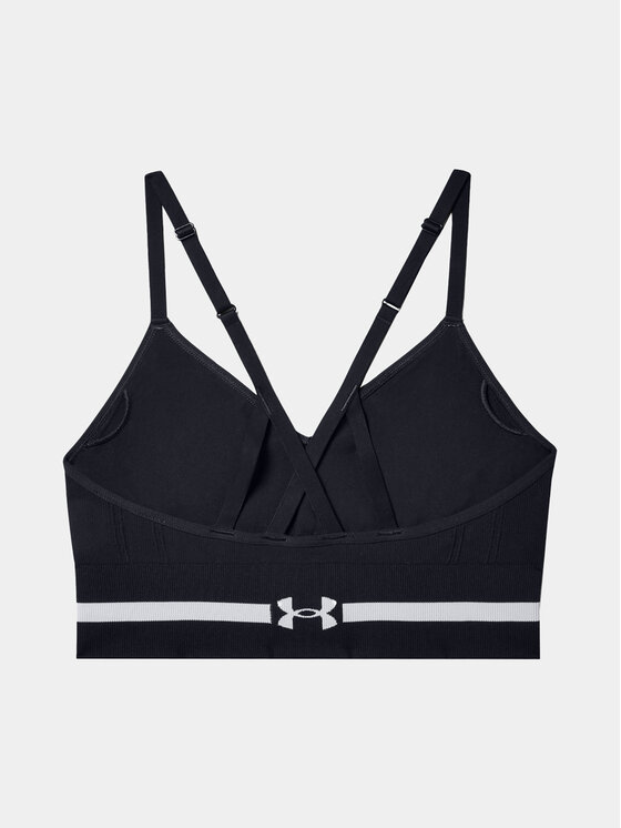 Under Armour Under Armour Sport-BH Ua Seamless Low Long Bra 1357719-001 Schwarz Compression Fit