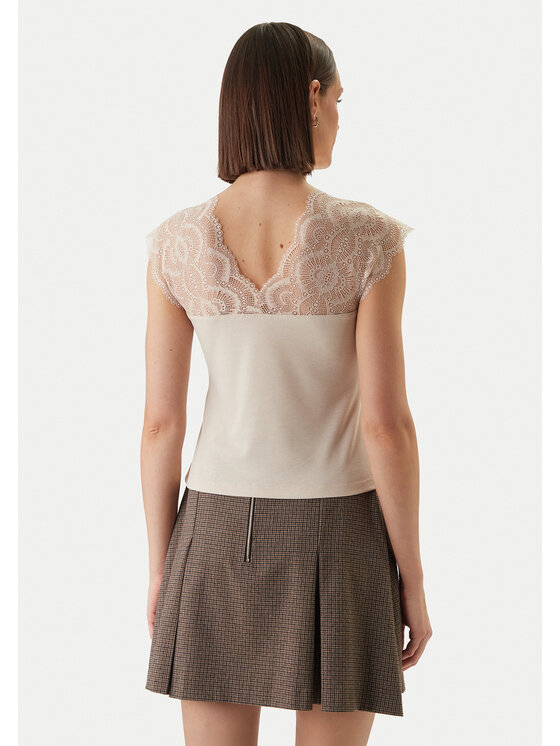Morgan Morgan Blúzka 251-DELI Béžová Slim Fit