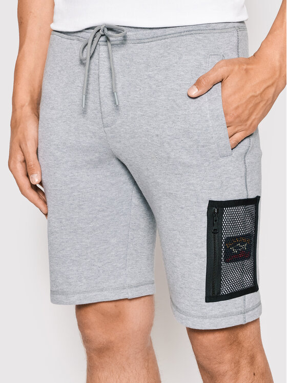 Pantaloncini sportivi 22411917 Grigio Regular Fit
