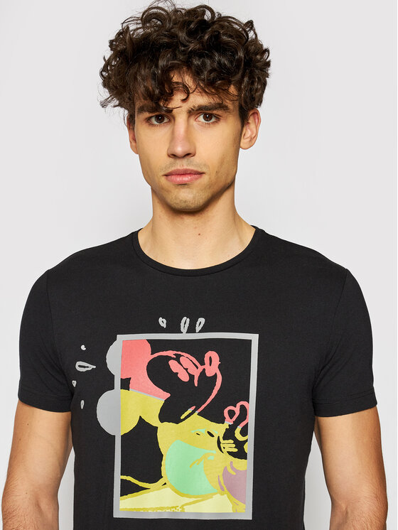 T-shirt 21EI1P0F01A6304 Nero Regular Fit