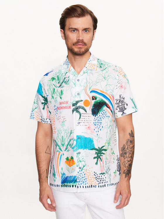 Camicia 9253 38334 Multicolore Regular Fit