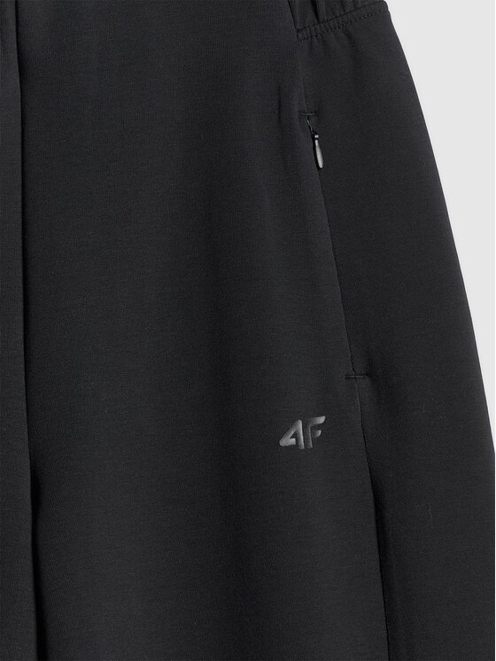 4F 4F Pantaloni da tuta 4FRSS26TTROF1885-20S Nero Regular Fit