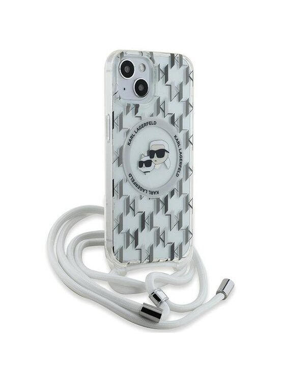 KARL LAGERFELD KARL LAGERFELD Etui na telefon Apple iPhone 15 Przezroczysty