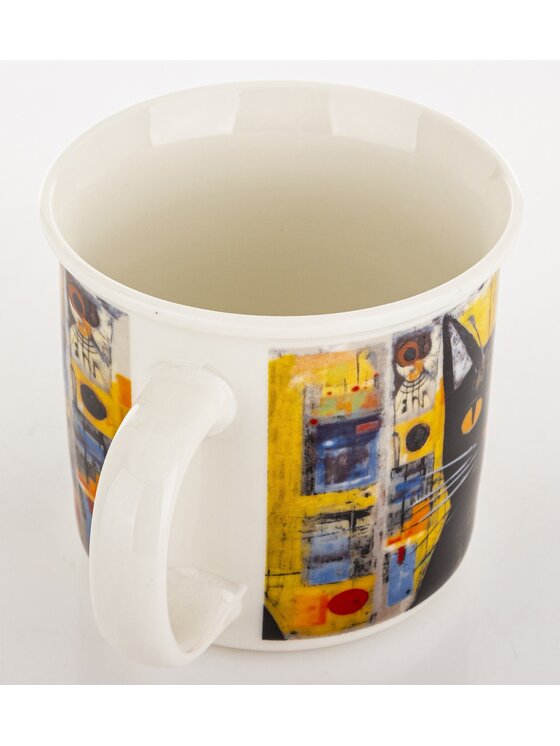 MIAhome MIAhome Kubek porcelanowy w pudełku 400 ml GAGATEK Biały