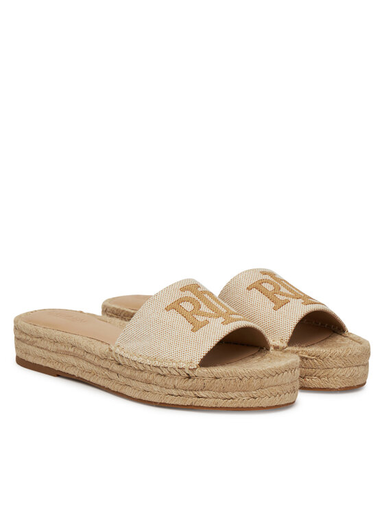 LAUREN RALPH LAUREN LAUREN RALPH LAUREN Espadryle Polly 802966866001 Beżowy