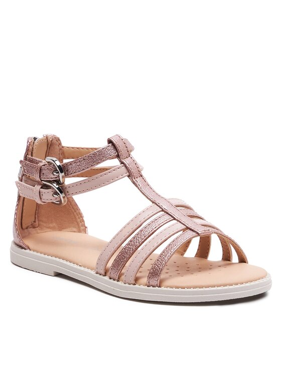 Geox Geox Sandály J Sandal Karly Girl J7235D 0QDHH C8172 S Růžová