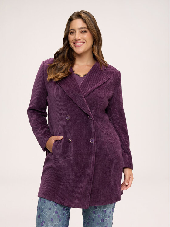 Fiorella Rubino Fiorella Rubino Cappotto invernale 0020T000370N039 Viola Regular Fit
