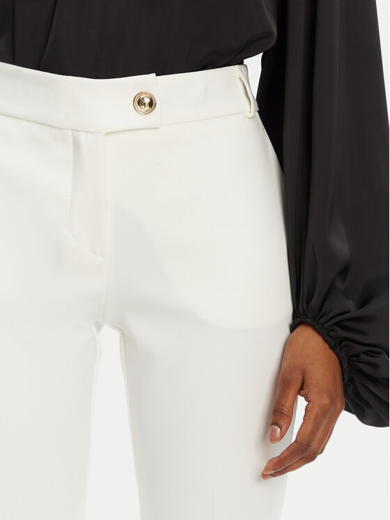 Rinascimento Rinascimento Stoffhose CFC0122741003 Weiß Regular Fit