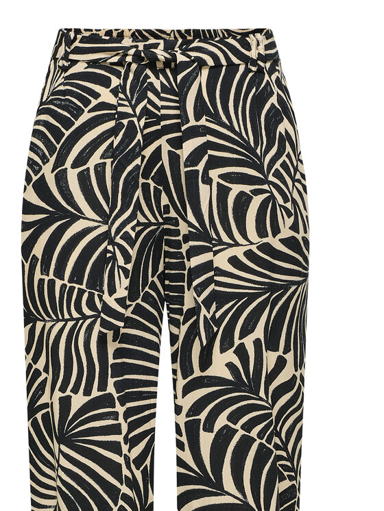 ONLY ONLY Stoffhose Nova 15264446 Schwarz Regular Fit