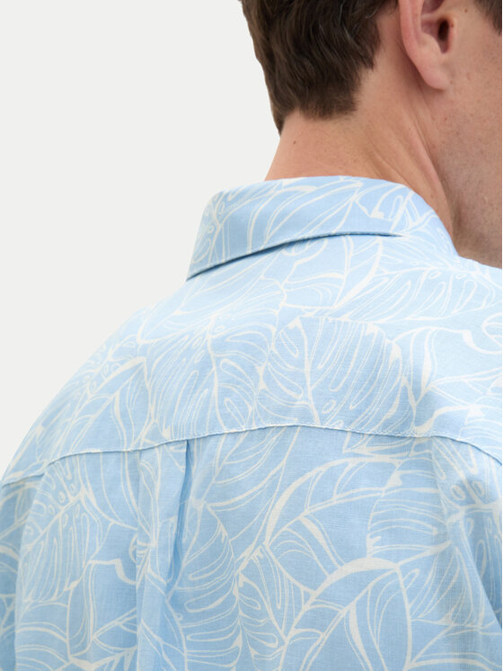Tom Tailor Denim Tom Tailor Denim Сорочка 1040161 Блакитний Relaxed Fit