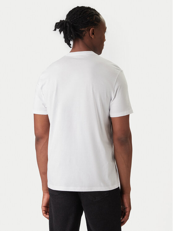 Calvin Klein Jeans Calvin Klein Jeans T-Shirt Word Circle Graphic LV14RE816G Bílá Regular Fit