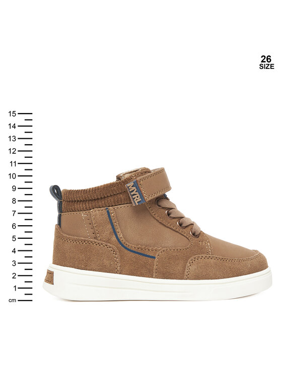 Mayoral Mayoral Sneakersy 44607 Hnědá