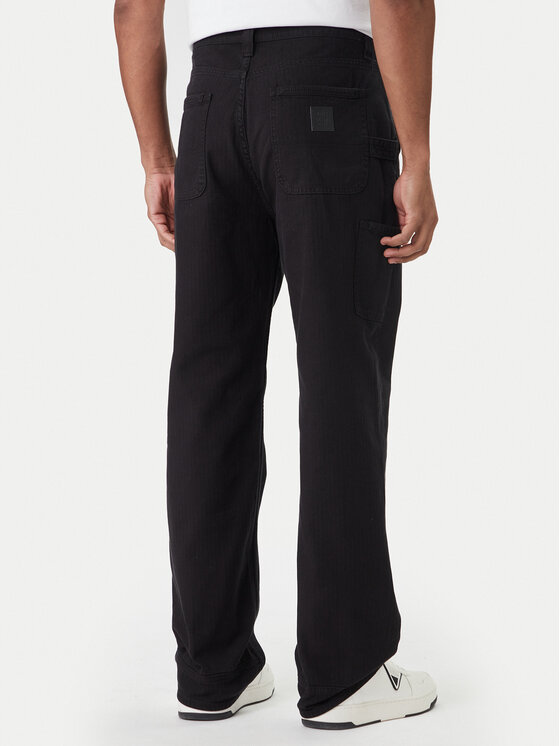 Guess Jeans Guess Jeans Džinsai M6RA0K WJ871 Juoda Straight Fit