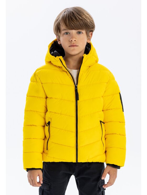 MINOTI MINOTI Kurtka zimowa 19coat47 Żółty Regular Fit