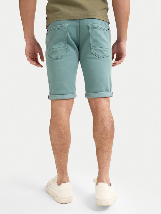 Petrol Industries Petrol Industries Дънкови шорти M-ROS-SHO005 Светлосиньо Slim Fit