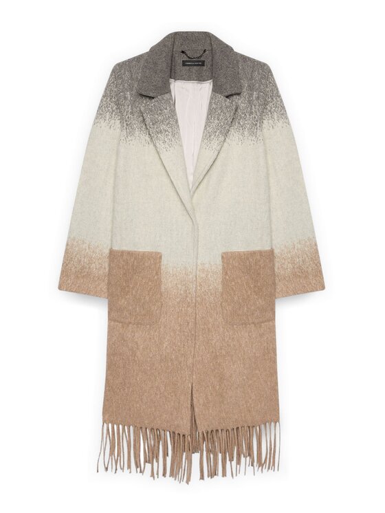 Fiorella Rubino Fiorella Rubino Cappotto 0004T000351N0S3 Grigio Regular Fit