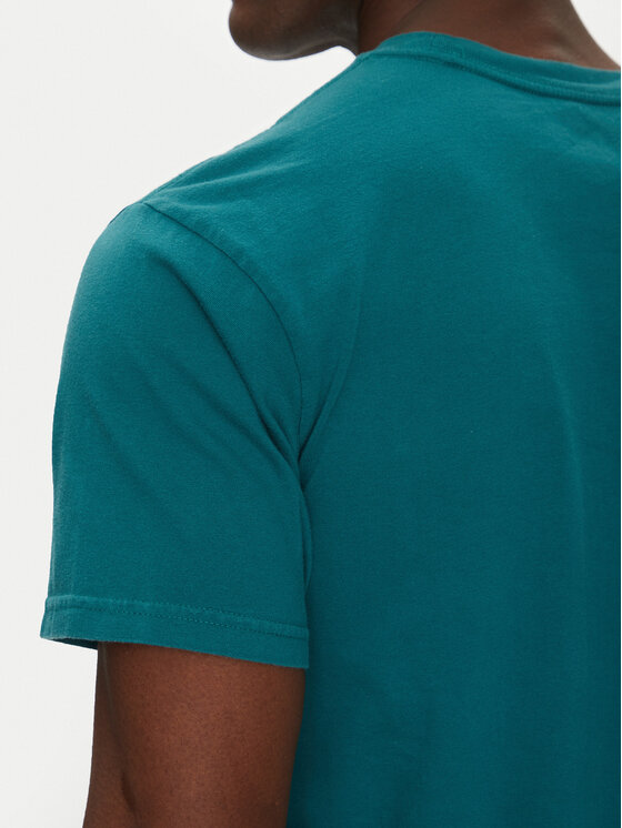 Quiksilver Quiksilver Tričko EQYZT08035 Zelená Regular Fit