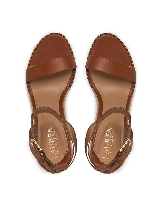 LAUREN RALPH LAUREN LAUREN RALPH LAUREN Espadryle 802940573002 Brązowy