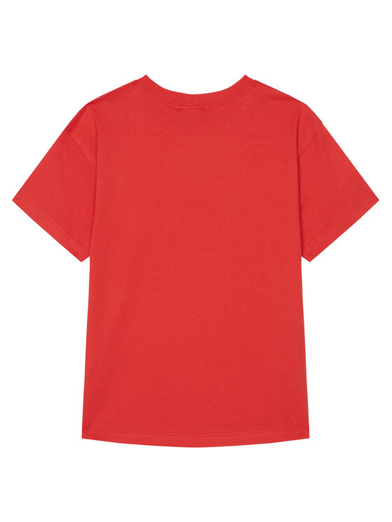 United Colors Of Benetton United Colors Of Benetton Majica 3I1XC10OO Rdeča Regular Fit