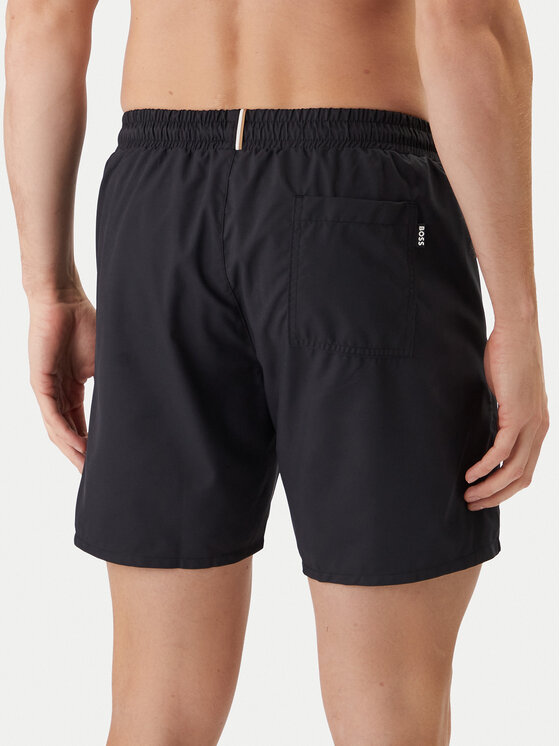 BOSS BOSS Szorty kąpielowe Swordfish 50554613 Czarny Regular Fit