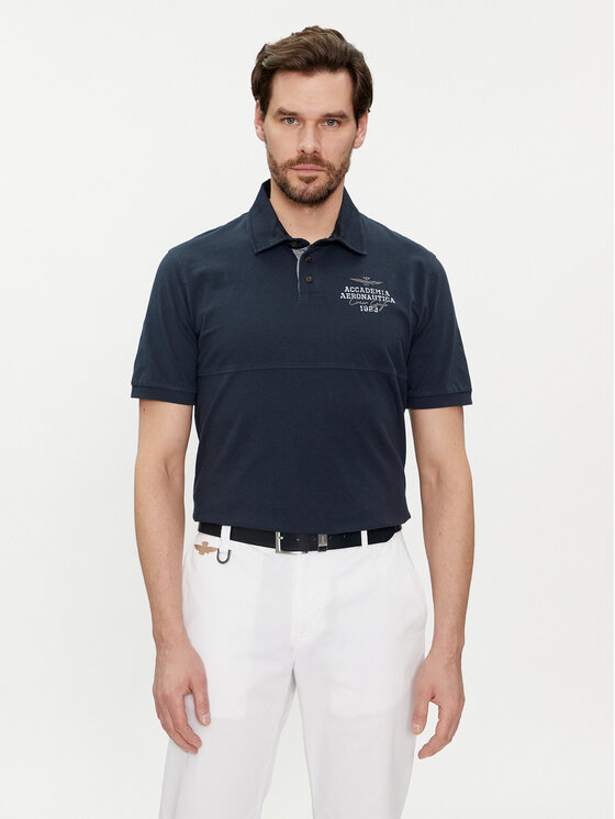 Aeronautica Militare Polo 241PO1756J584 Tamnoplava Regular Fit