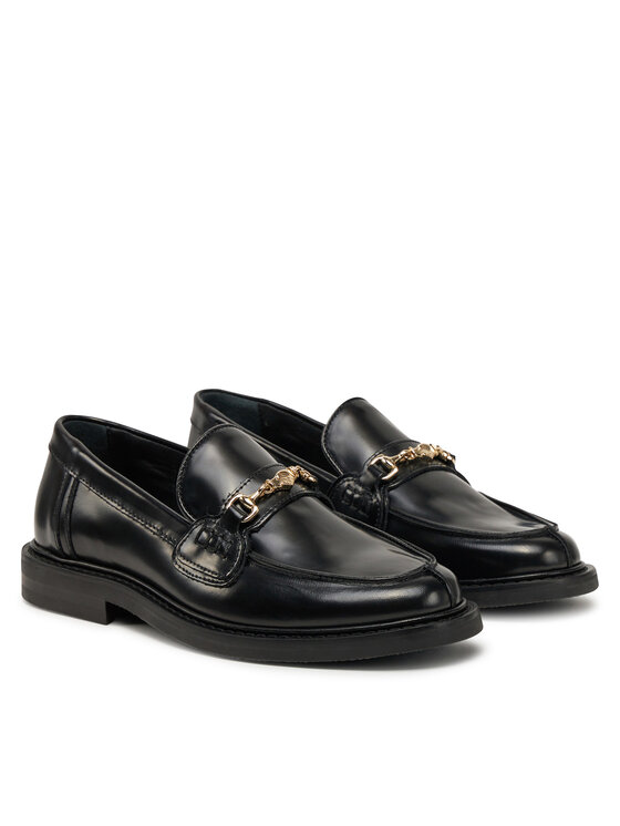 Filling Pieces Filling Pieces Mokasinke Polido 44233191847 Crna